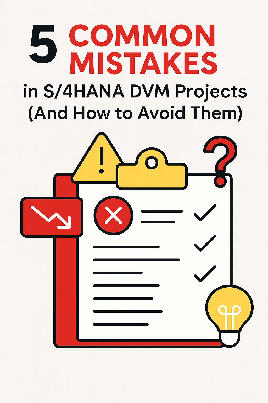 5 Common Mistakes in S/4HANA DVM Projects